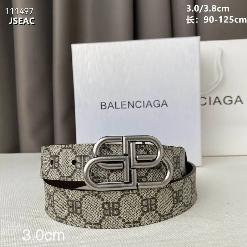 Balenciaga belt 30 38mmX90-125cm 8L01